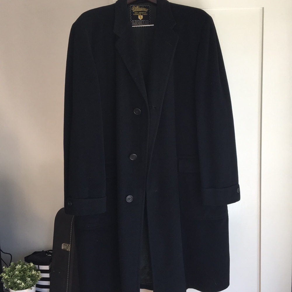 Vintage 100% Cashmere Ultissimo Men’s Coat